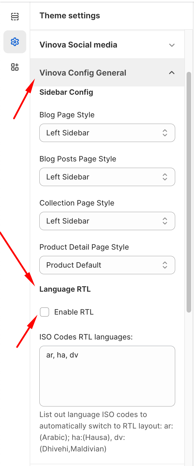 Enable RTL Layout | FurStore Documentation